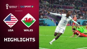 FIFA QATAR 2022. Обзор матча США - Уэльс - 1:1. Чемпионат Мира по футболу