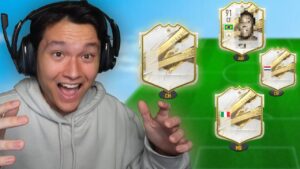 Garanterade ICON PACKS bestämmer mitt FIFA 23 lag!