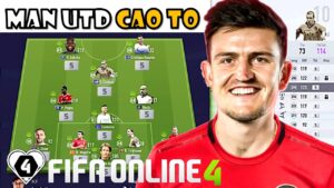 Hơn 100 Tỷ I Love Phá Sạch Build Đội Hình MU " CAO TO " Khủng Nhất FO4: MAGUIRE, RONALDO & LUKAKU