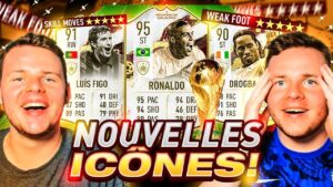 INCROYABLE ces NOUVELLES Cartes ICÔNES COUPE DU MONDE ! FIFA 23 Ultimate Team World Cup