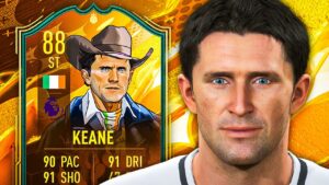 IS HE WORTH 800K? 😨 88 World Cup Hero Keane Player Review - FIFA 23 Ultimate Team
