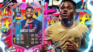 JE TESTE ANSU FATI 87 OUT OF POSITION ( rentable ou douille ? 🇪🇸 ) - FIFA 23 Ultimate Team
