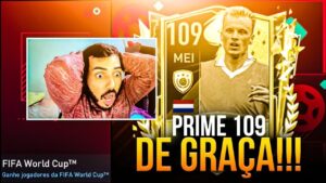 MDS! 😱 ICON PRIME 109 DE GRAÇA! 🔥 107 & 105 FÁCIL DE PEGAR NA COPA DO MUNDO NO FIFA MOBILE 2022