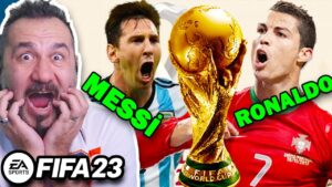 MESSİ mi? RONALDO mu?  FİFA 23 KATAR DÜNYA KUPASI MODU PORTEKİZ-ARJANTİN MAÇI