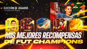 MIS MEJORES RECOMPENSAS DE FUT CHAMPIONS DE FIFA 23!!