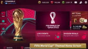OMG! WORLD CUP MODE IS OFFICIALLY HERE IN FIFA MOBILE 22! TOURNAMENT!