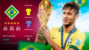 RUMO ao HEXA!! COPA do MUNDO 2022 OFICIAL no FIFA 23!