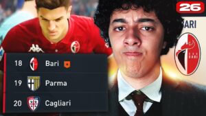 SIAMO IN ZONA RETROCESSIONE! RISCHIAMO DI TORNARE IN B! | FIFA 23 Carriera Allenatore BARI #26