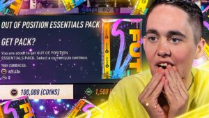 So I opened my OUT OF POSITION ESSENTIALS Pack on FIFA 23...