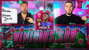 VINICIUS JR PATH TO GLORY Squad Builder Battle 🔥🔥 IamTabak vs Wakez !!