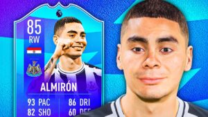WEAK FOOT UPGRADE! 🤩 85 POTM Almiron Player Review - FIFA 23 Ultimate Team