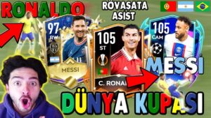 YUUH ŞU 300 MİLYONLUK DÜNYA KUPASI KADROSUNA VE GOLE BAKK ! FIFA Mobile