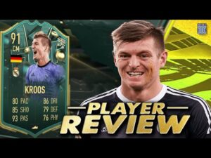 91 WINTER WILDCARD KROOS PLAYER REVIEW! WINTER WILDCARD SBC KROOS - FIFA 23 ULTIMATE TEAM