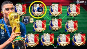 🇫🇷 Creamos a la Seleccion de FRANCIA con sus MEJORES CARTAS en FIFA MOBILE *Edicion Copa del Mundo*