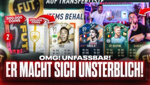 Er macht sich UNSTERBLICH 😱😱 500k & 300k PACK GÖNNEN KOMPLETT 😍 FIFA 23