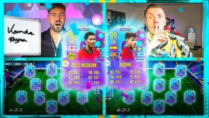 FIFA 23: BELLINGHAM vs PEDRI WORLD CUP STAR SBB 🔥🔥 Wakez vs Feelfifa !!
