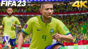 FIFA 23  - Brasil vs Coréia | Oitavas de Final | Copa Qatar 2022 | PS5™ [4K60]