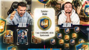 FIFA 23:   RANDOM 86+ HERO PLAYER PICK Squad Builder Battle 😱 🔥