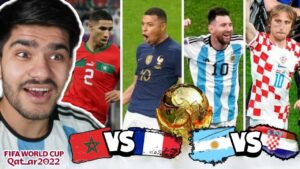 FIFA World Cup 2022 Semi Finals PREDICTION | Argentina vs Croatia , France vs Morocco