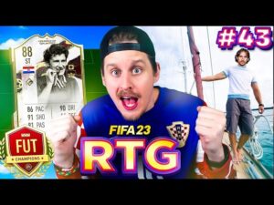 I bought a WORLD CUP Icon for 69k and he's insane!! FIFA 23 RTG #43
