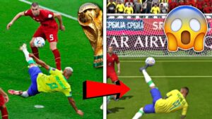 ¡INCREIBLE! RECREO LOS MEJORES GOLES DEL MUNDIAL EN EL FIFA MOBILE