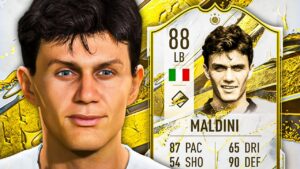 IS HE WORTH 300K? 🤔 88 Icon Maldini Player Review - FIFA 23 Ultimate Team