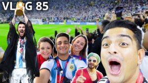 MESSI WINS - Epic Fifa World Cup Final ⚽ Vlog 85