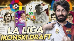 OMG! DOBIO SAM 3 NAJBOLJE LA LIGA IKONE U DRAFTU! FIFA 23 CHALLENGE