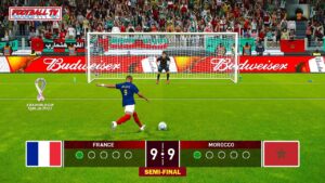 PES 2021 - France vs Morocco - Penalty Shootout - FIFA World Cup 2022 - Semi-Final - eFootball PC