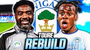 THE KOLO TOURÉ WIGAN ATHLETIC REBUILD!! FIFA 23 Career Mode