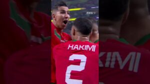 WHAT A LEAP! Youssef En-Nesyri jumps highest to score famous winner v Portugal #ShortsFIFAWorldCup
