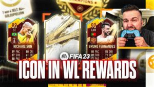 WORLD CUP ICON GEZOGEN 😍 EVENT Karte in meinen WL REWARDS 😱 FIFA 23