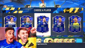 197 RATED!! - TEAM OF THE YEAR FUT DRAFT vs AnEsonGib!! (FIFA 23)