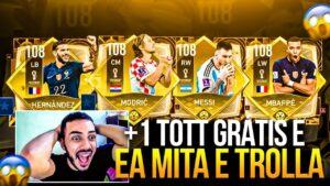 2 TOTT's FREE! 🔥 16 CARTAS TOP's MAS EA TROLLA 😭 | DICAS & COMO GARANTIR NOVO TOTT  - FIFA MOBILE 23