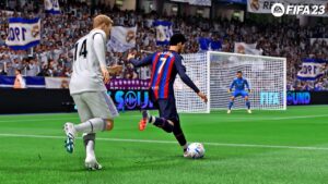 فيفا 23 كلاسيكو عالمي برشلونة ضد ريال مدريد | FIFA 23 Career Mode