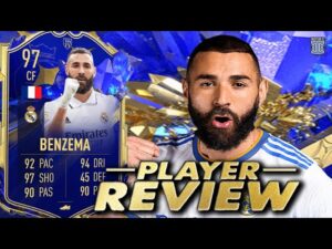 97 TOTY BENZEMA PLAYER REVIEW! TEAM OF THE YEAR BENZEMA - FIFA 23 ULTIMATE TEAM