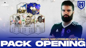 APRO 130 PACKS ICON 88+ COMPRESA LA MIA /// TOTY ICON PACCO CON I CREDITI /// FIFA 23 DROP RATE TEST