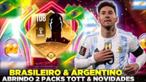 🇧🇷BRASILEIRO & ARGENTINA🇦🇷!😱🔥 ABRI 2 PACKS TOTT & MITEI MUITO | FIFA MOBILE 23