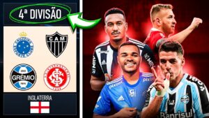 E se os MINEIROS e GAÚCHOS jogassem a 4ª DIVISÃO INGLESA? 😱 │ FIFA Experimentos