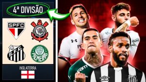 E se os PAULISTAS jogassem a 4ª DIVISÃO INGLESA? 😱 │ FIFA Experimentos