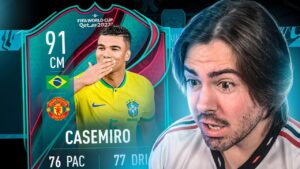 ESSA CARTA DO CASEMIRO É ÉPICA E FUT DRAFT PERTO DOS 90 CLASSIFICAÇÃO! FIFA 23