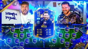 FIFA 23: MESSI TOTY Squad Builder Battle 🔥🔥 Proownez vs Wakez !!