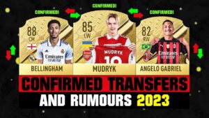 FIFA 23 | NEW CONFIRMED TRANSFERS & RUMOURS! 🤪🔥 ft. Mudryk, Bellingham, Angelo Gabriel... etc