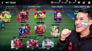 FULL TEAM ARGENTINA BELI STARPASS ! - FIFA 22 Mobile