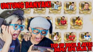 GOKIL! KASI BOCIL SD TOP UP 10 JUTA FIFA MOBILE, DAPAT TOTT APA AJA! KEREN PARAH DAPAT MBAPE, DLL!!!