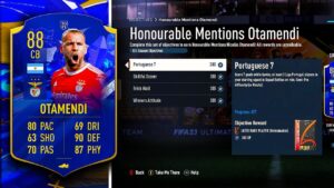 HOW TO COMPLETE HONOURABLE MENTIONS OTAMENDI OBJECTIVES! FIFA 23