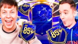 I FINALLY PACKED ONE!! - FIFA 23 85+ DOUBLE UPGRADE PACK OPENING
