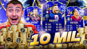 I Spent 10 MILLION COINS On Packs!