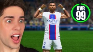 I Upgraded Mbappe to 99 Overall
