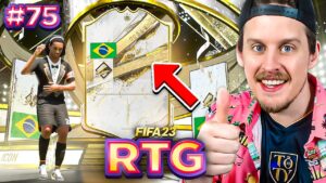 I did an Icon Roulette and got RONALDINHO haha?!?! FIFA 23 RTG #75